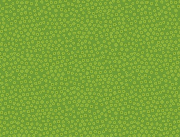 lime green dots